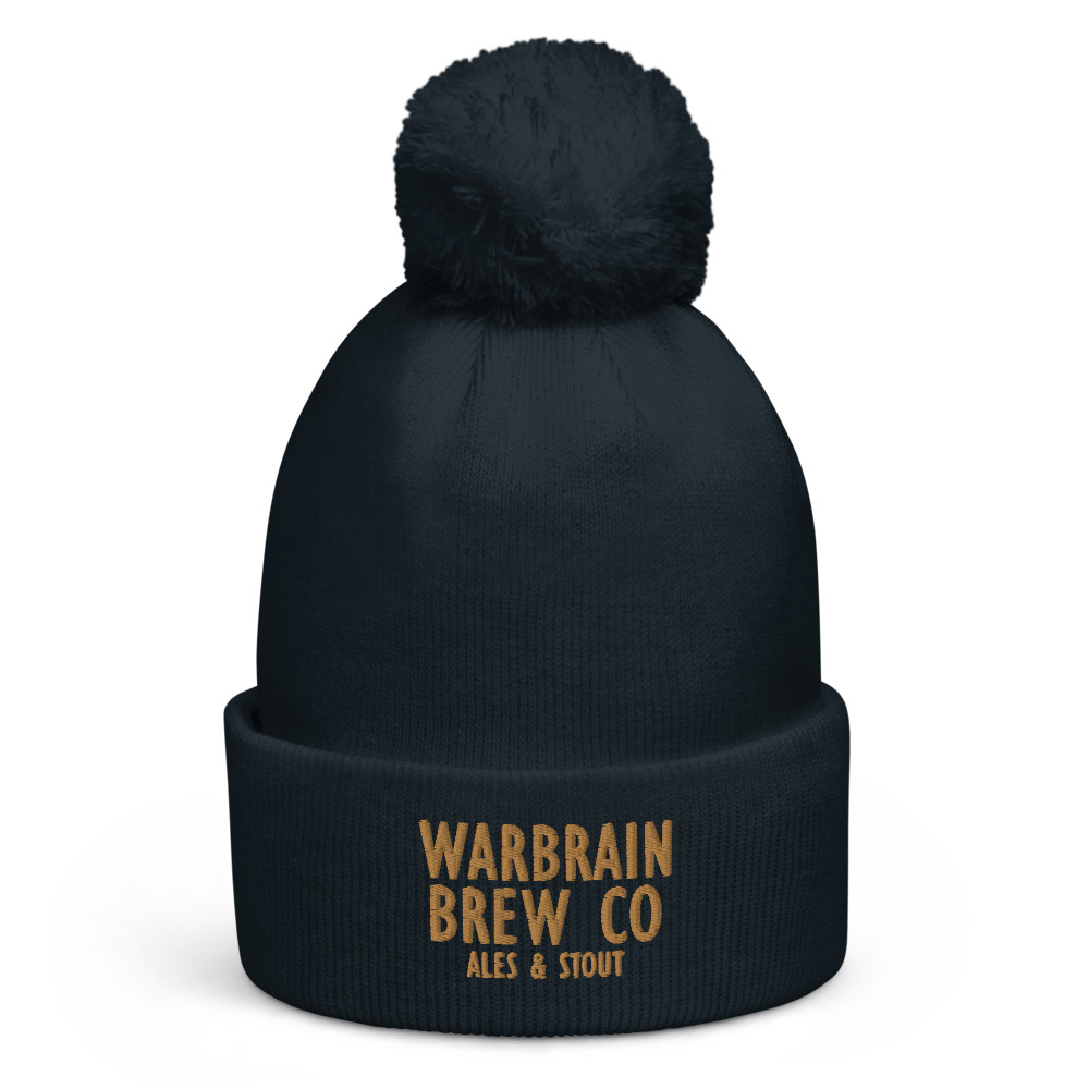 Warbrain Logo Bobble Hat - Image 3