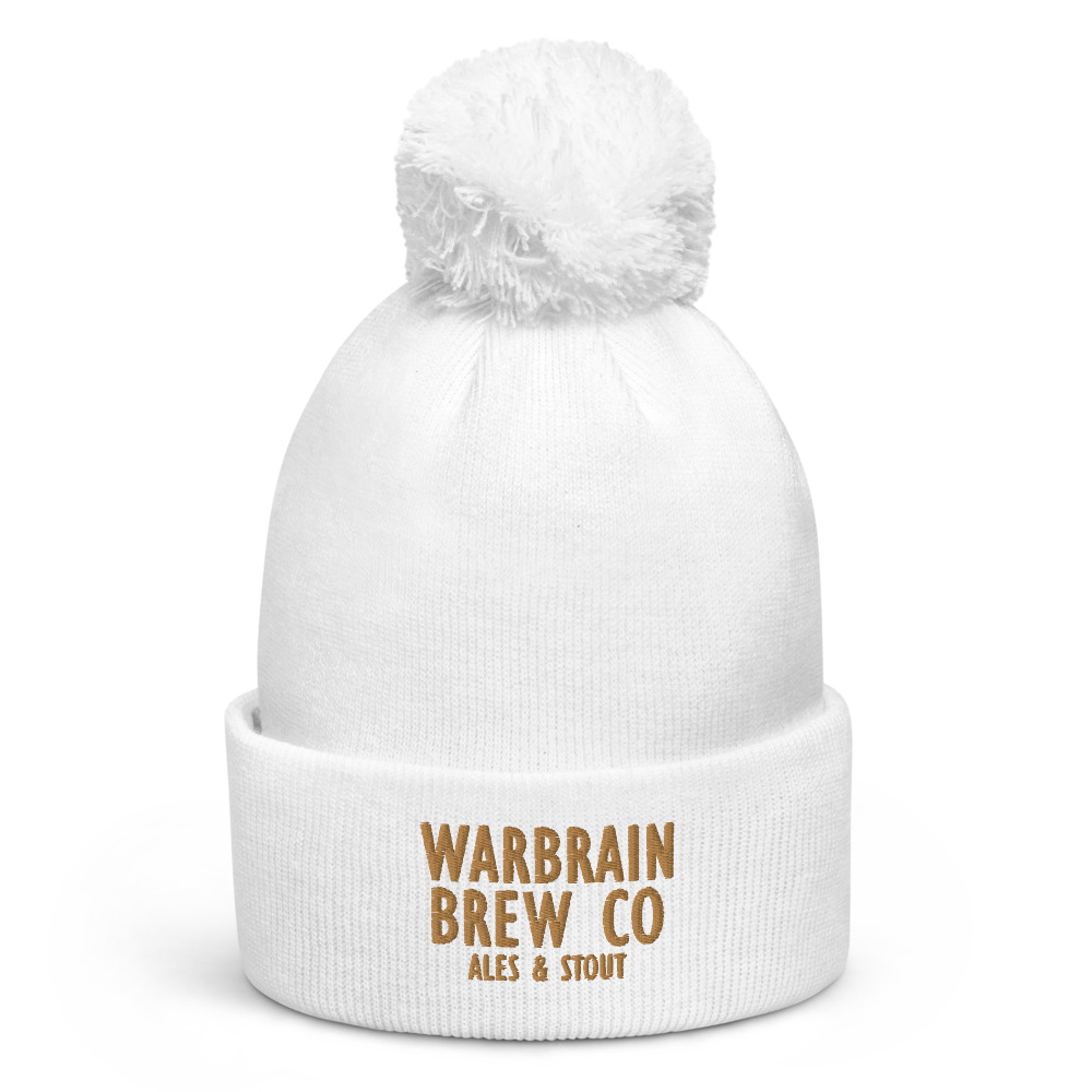 Warbrain Logo Bobble Hat - Image 6