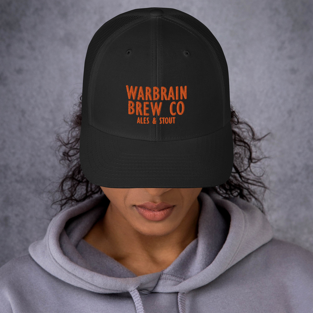 Warbrain Logo Trucker Cap - Image 2