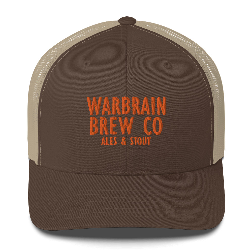 Warbrain Logo Trucker Cap - Image 4
