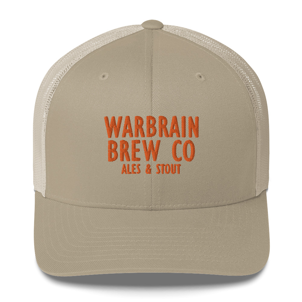 Warbrain Logo Trucker Cap - Image 5